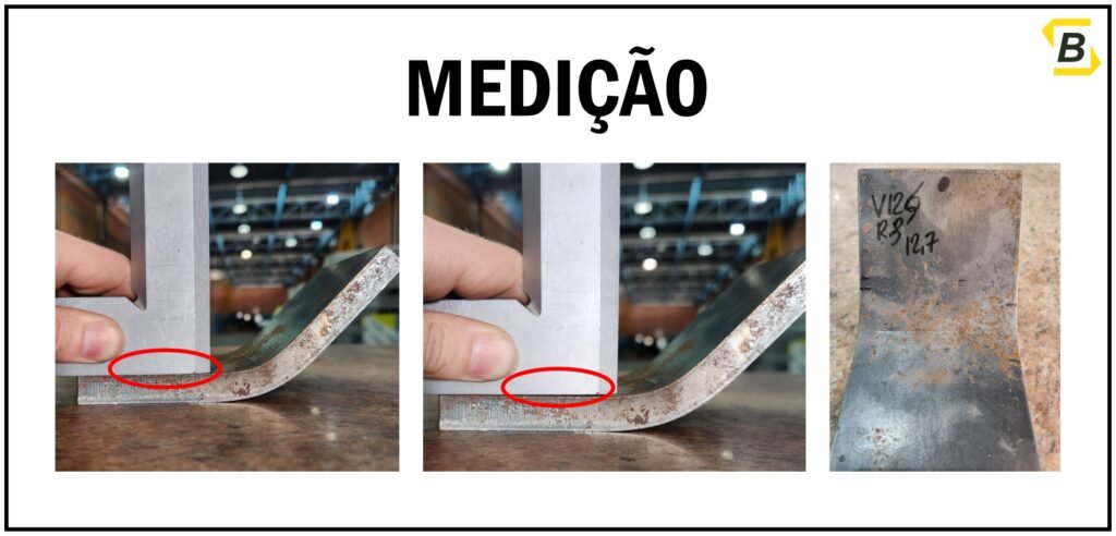 Tabela de Fator K para chapas Dobradas! 12 Raio Interno