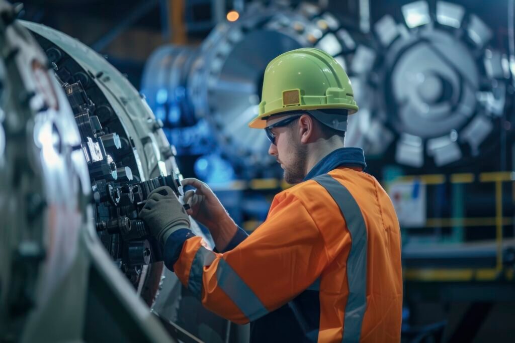 view male engineer work engineers day celebration